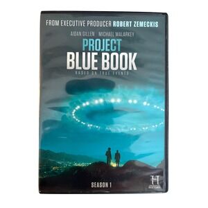 History Channel Project Blue Book Season 1 DVD 2-Disc Set Robert Zemeckis UFO